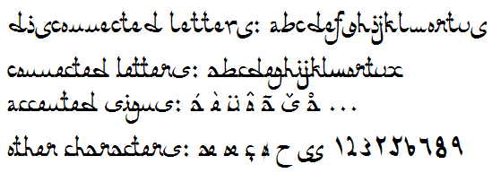 Alandalus Arabic font