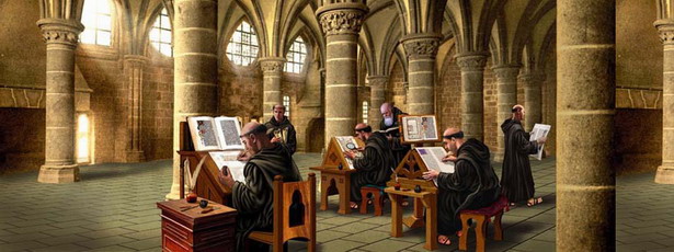 Medieval scriptorium