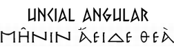 Uncial Angular