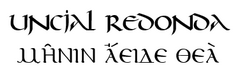 Uncial Redonda
